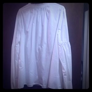 🐞 White long sleeve blouse